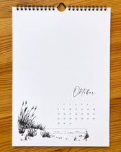 Lade das Bild in den Galerie-Viewer, Zum Ausdrucken zeitloser Insel Hiddensee Bastelkalender für eigene Fotos