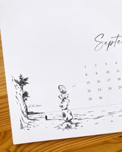 Lade das Bild in den Galerie-Viewer, Zum Ausdrucken zeitloser Insel Hiddensee Bastelkalender für eigene Fotos