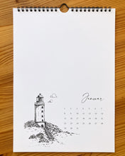 Lade das Bild in den Galerie-Viewer, Zum Ausdrucken zeitloser Insel Hiddensee Bastelkalender für eigene Fotos