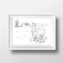 Lade das Bild in den Galerie-Viewer, Insel Hiddensee druckbare Poster mit Leuchttürmen, Strand, Asta Nielsen Haus und Seepferdchen