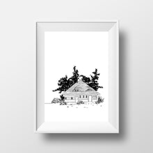 Lade das Bild in den Galerie-Viewer, Insel Hiddensee druckbare Poster mit Leuchttürmen, Strand, Asta Nielsen Haus und Seepferdchen