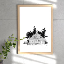 Lade das Bild in den Galerie-Viewer, Insel Hiddensee druckbare Poster mit Leuchttürmen, Strand, Asta Nielsen Haus und Seepferdchen