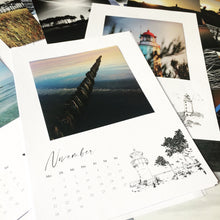 Lade das Bild in den Galerie-Viewer, Zum Ausdrucken zeitloser Insel Hiddensee Bastelkalender für eigene Fotos