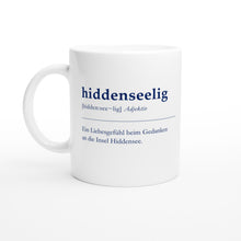 Lade das Bild in den Galerie-Viewer, hiddenseelig Insel Hiddensee Tasse &quot;Liebesgefühl&quot;
